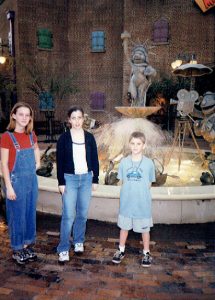 Disney with Dylan and Jackie 2000